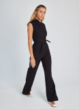 Fashionable Sleeveless Slimming Wide Leg Jumpsuit