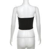 Sexy Lace Sleeveless Slim-fitting Tank Top