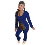 Casual Pile Pants Home Sweatpants Suit