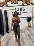 Sexy High Pin Sexy Pajamas Jumpsuit