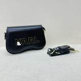 Stylish Letter Logo Compact Crossbody Bag