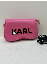 Stylish Letter Logo Compact Crossbody Bag