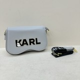 Stylish Letter Logo Compact Crossbody Bag