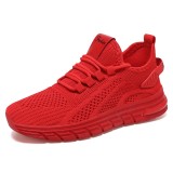 New Single Layer Shoes Casual Breathable Running Shoes Air Cushion Sneaker