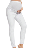 Maternity Wear High Waist Support Belly Lift Stretch Jeans