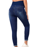 Maternity Wear High Waist Support Belly Lift Stretch Jeans