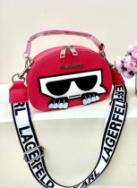 Casual and Versatile Cute Cartoon Crossbody Saddle Bag