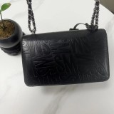 Fashionable Popular Letter Small Square Hand-held Crossbody Bag