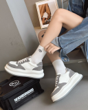 New Autumn Rhinestone Color Matching Height-Enhancing Casual Sneakers