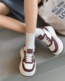 New Autumn Rhinestone Color Matching Height-Enhancing Casual Sneakers