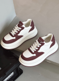 New Autumn Rhinestone Color Matching Height-Enhancing Casual Sneakers