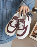 New Autumn Rhinestone Color Matching Height-Enhancing Casual Sneakers
