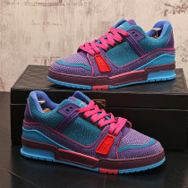 Diamond-Studded Fashionable Sneakers Colorful Diamond-Studded Casual Shoes Light And Versatile Men's Shoes