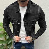 New Arrival Denim Jacket American Style High-End Trendy Brand Men's Coat