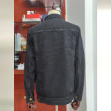 New Arrival Denim Jacket American Style High-End Trendy Brand Men's Coat