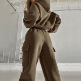 New Fashion Sports Casual Sweatshirt Suit