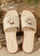 Fashion Large Size Hollow Flat Sandals