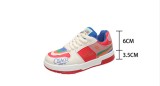 Women's Color Matching White Shoes Colorful Candy Sneakers