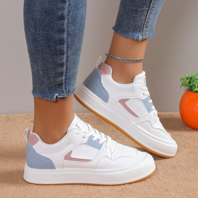 White All-Match Student Flat Casual Sneakers