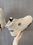 Autumn And Winter Soft-Soled Super Hot High-Top Shoes New Versatile Sneakers Casual Sports Shoes