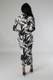 Fashionable and Slim-fitting Pit Print Dress