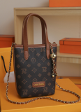 Retro Mobile Phone Bag Chain Bag Versatile Shoulder Crossbody Bag
