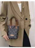 Retro Mobile Phone Bag Chain Bag Versatile Shoulder Crossbody Bag