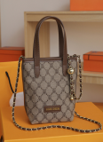 Retro Mobile Phone Bag Chain Bag Versatile Shoulder Crossbody Bag