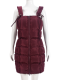 New Autumn and Winter Warm Shoulder Straps Detachable Cotton-filled Dress