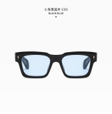 Hip Hop Retro Glasses Leopard Print Frame Anti-Ultraviolet