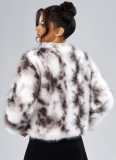 Casual Fox Fur Cardigan Jacket