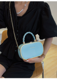 Fashionable and Simple Candy-colored Shoulder Crossbody Bag