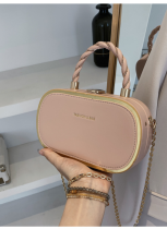 Fashionable and Simple Candy-colored Shoulder Crossbody Bag