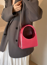 Fashion Handle Chain Crossbody Acrylic Bag