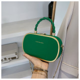 Fashionable and Simple Candy-colored Shoulder Crossbody Bag