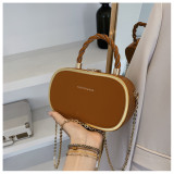 Fashionable and Simple Candy-colored Shoulder Crossbody Bag
