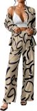 Casual Shirt and Wide-Leg Pants Two-Piece Set