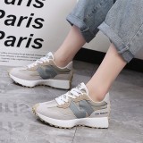 Small Waist Dad Shoes Women 2024 Spring and Summer New Internet Hot Thick Bottom Student Casual Shoes Breathable Sports Cortez Women
