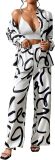Casual Shirt and Wide-Leg Pants Two-Piece Set