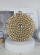 Diamond Chain Flat Garden Evening Bag