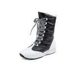 Winter Plus Size Genuine Leather Warm Women's Boots for Snow