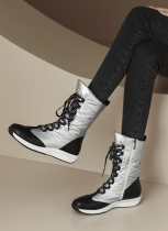 Winter Plus Size Genuine Leather Warm Women's Boots for Snow