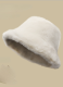 Fashionable Warm Plush Bucket Hat