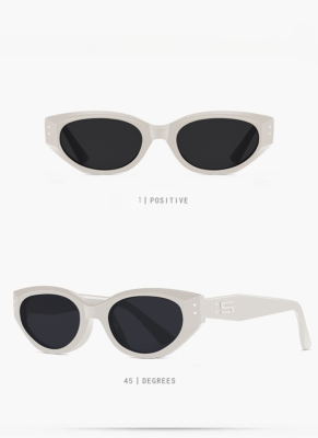 High-end Small Frame European Retro Cat-eye Sunglasses