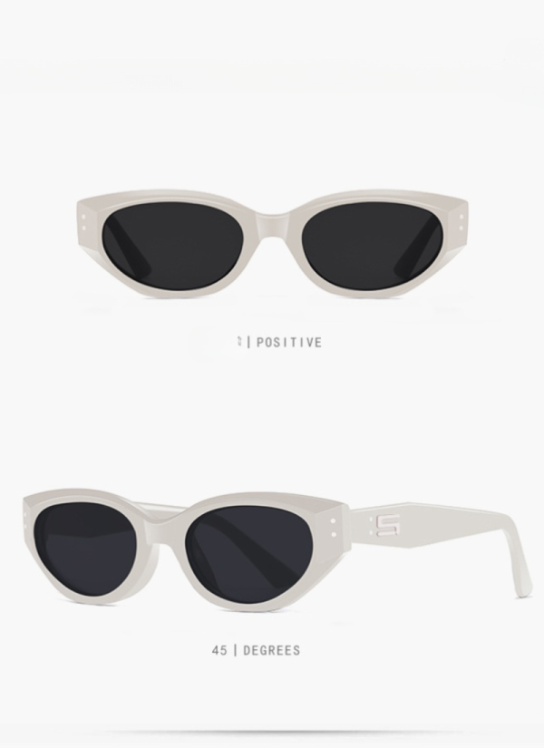 High-end Small Frame European Retro Cat-eye Sunglasses