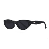 High-end Small Frame European Retro Cat-eye Sunglasses