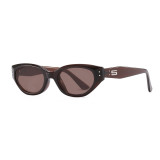 High-end Small Frame European Retro Cat-eye Sunglasses