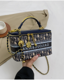 Fashion Retro Letter Large Capacity Briefcase Messenger Bag