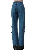 Fashion Casual Ripped Cross-border Denim Jeans