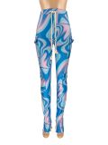 Double-sided Velvet Printed Multi-pocket Ultra-stretch Work Pants